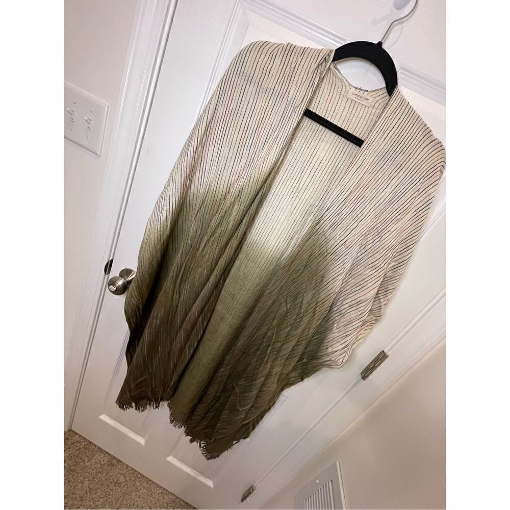 Olive Gradient Lightweight Kimono Wrap